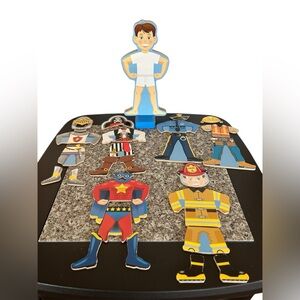 Melissa and Doug Magnetic Pretend and Play Joey Complete Set 1 Figure, 26 Pieces